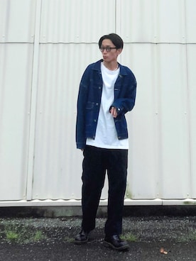 SHUSKさん（メンズ・178cm）の秋コーディネート