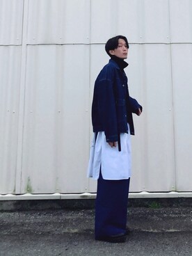 SHUSKさん（メンズ・178cm）の春コーディネート