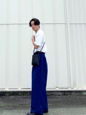 SHUSKさん（メンズ・178cm）の夏コーディネート