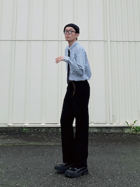 SHUSKさん（メンズ・178cm）の春コーディネート