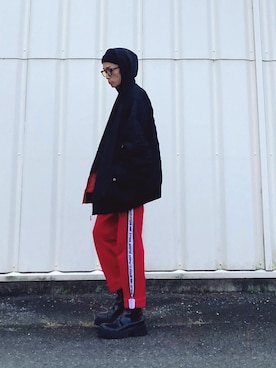 SHUSKさん（メンズ・178cm）の秋コーディネート