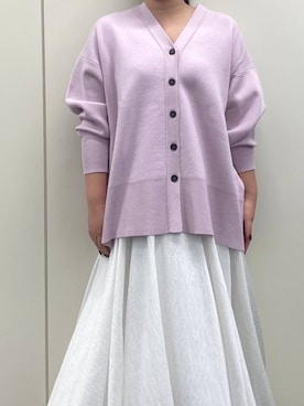 「アイテム（カーディガン/ボレロ）」を使った、yumeminさん（レディース・162cm・30代）の夏コーディネート