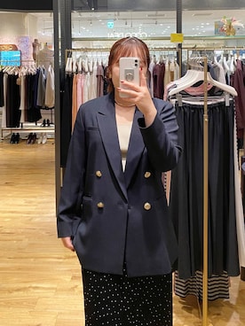 「アイテム（テーラードジャケット）」を使った、yumeminさん（レディース・162cm・30代）の秋コーディネート