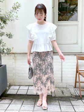 yumeminさん（レディース・160cm）の夏コーディネート