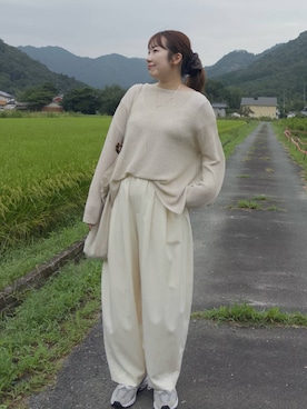 「A part by（アパートバイ）のアイテム」を使った、yumeminさん（レディース・162cm）の秋コーディネート