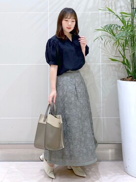 yumeminさん（レディース・160cm）の夏コーディネート