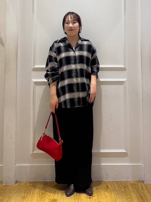 【10/13まで限定価格】チェックシャツ/アパートバイローリーズ オンブレチェックシャツ（シャツ/ブラウス）｜A part by