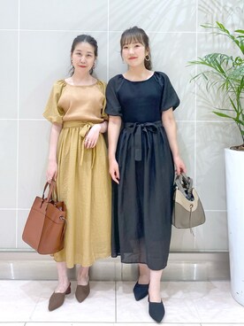 yumeminさん（レディース・160cm）の夏コーディネート