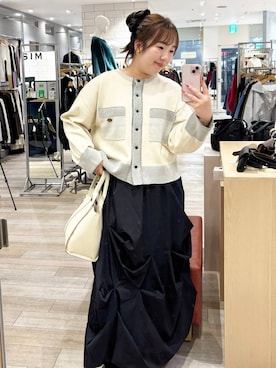 「アイテム（スカート）」を使った、yumeminさん（レディース・162cm・30代）の秋コーディネート