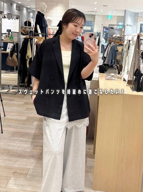 LEPSIM 阪急三番街yumeminさんのタンクトップを使ったコーディネート