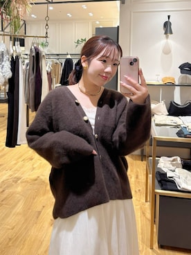 「A part by（アパートバイ）のアイテム（キャミソール）」を使った、yumeminさん（レディース・162cm）の秋コーディネート