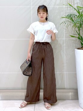 yumeminさん（レディース・160cm）の夏コーディネート