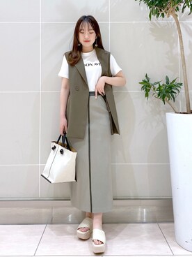 yumeminさん（レディース・160cm）の春コーディネート