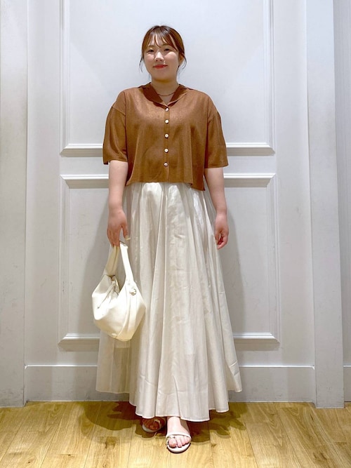 ラメシアーボリュームスカート　アパートバイ　ラメナチュラル recommend item ラメシアーボリュームスカート 🏷️アイテム詳細