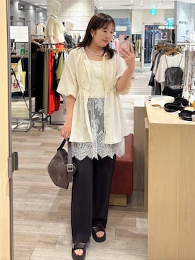 yumeminさん（レディース・162cm）の夏コーディネート