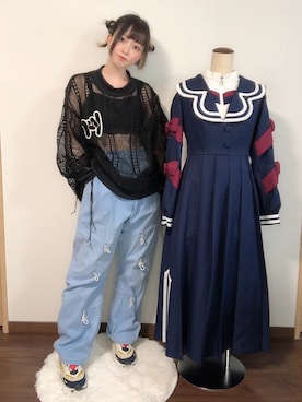 「アイテム（ワンピース/ドレス）」を使った、たうさん（レディース・154cm・20代）の夏コーディネート
