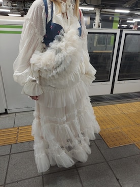 「mily bilet（ミウィビレット）のアイテム」を使った、たうさん（骨格ウェーブ・レディース・154cm）の夏コーディネート
