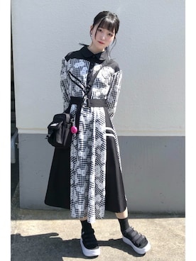 「アイテム（ワンピース/ドレス）」を使った、たうさん（レディース・154cm・20代）の夏コーディネート