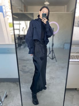 「caban（キャバン）のアイテム」を使った、ARISAさん（レディース・157cm）の秋コーディネート