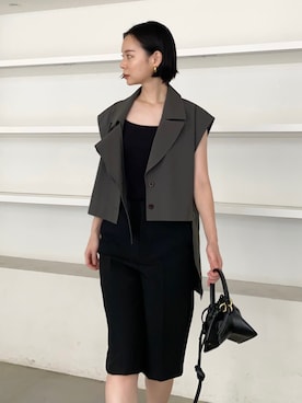 「CEL ANSWER（シーイーエルアンサー）のアイテム」を使った、ARISAさん（レディース・157cm）の春コーディネート