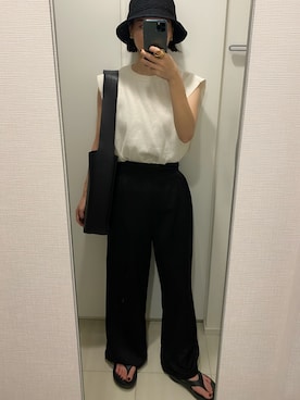 ARISAさん（レディース・157cm）の夏コーディネート