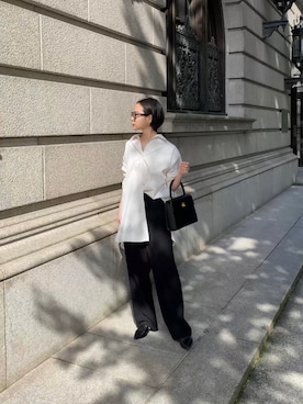 「CEL ANSWER（シーイーエルアンサー）のアイテム」を使った、ARISAさん（レディース・157cm）の春コーディネート