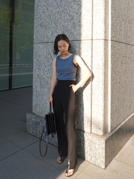 ARISAさん（レディース・157cm）の夏コーディネート