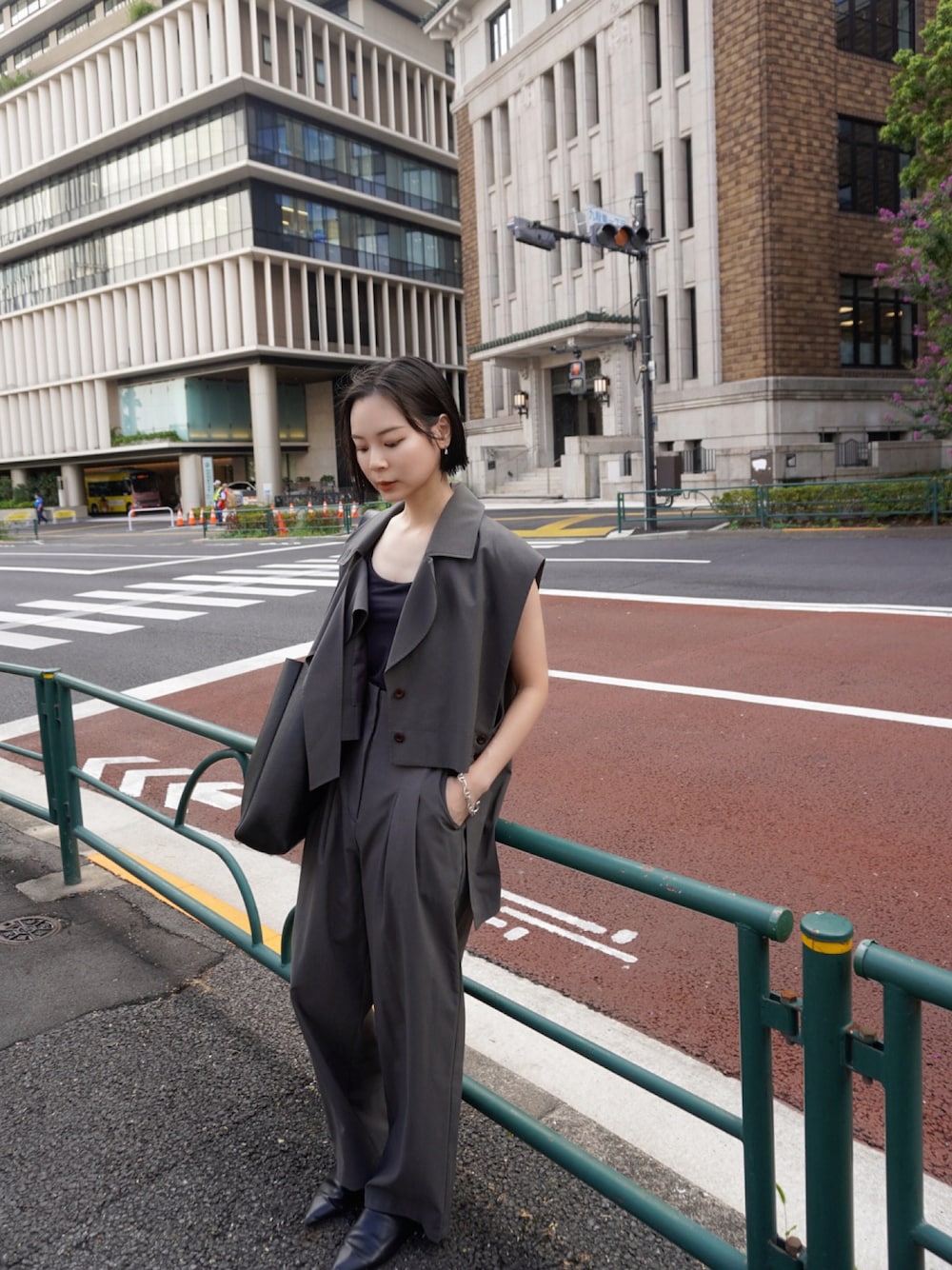 【落ち着いたカラー★】いろんなコーデに！ HERMES ブレスレット org.jpg