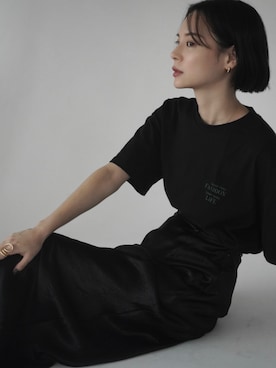 「CEL ANSWER（シーイーエルアンサー）のアイテム（トップス）」を使った、ARISAさん（レディース・157cm）の夏コーディネート