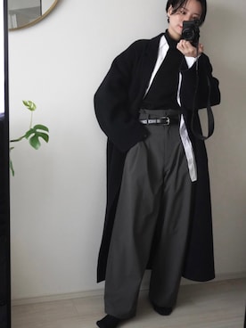 「CEL ANSWER（シーイーエルアンサー）のアイテム」を使った、ARISAさん（レディース・157cm）の冬コーディネート