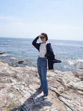 「CEL ANSWER（シーイーエルアンサー）のアイテム」を使った、ARISAさん（レディース・157cm）の春コーディネート