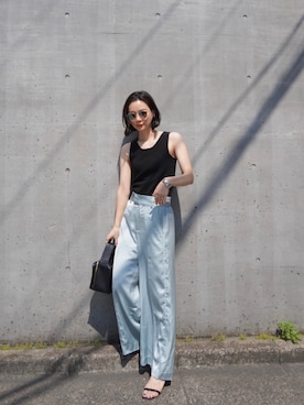 ARISAさん（レディース・157cm）の夏コーディネート