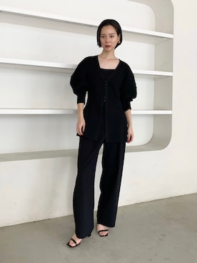 「CEL ANSWER（シーイーエルアンサー）のアイテム」を使った、ARISAさん（レディース・157cm）の春コーディネート