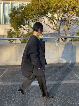 「caban（キャバン）のアイテム」を使った、ARISAさん（レディース・157cm）の冬コーディネート