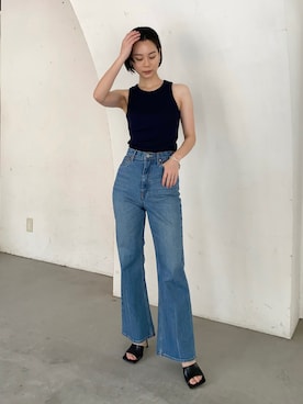 「CEL ANSWER（シーイーエルアンサー）のアイテム」を使った、ARISAさん（レディース・157cm）の春コーディネート