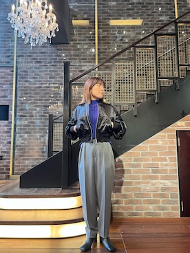 NATSUKIさん（レディース・154cm）の秋コーディネート