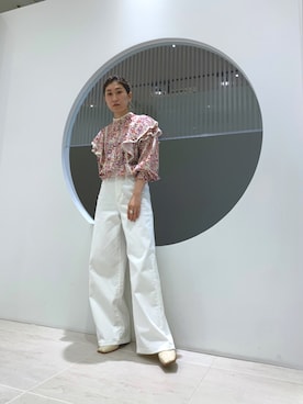 Ayaki Taguchiさん（レディース・158cm）の夏コーディネート