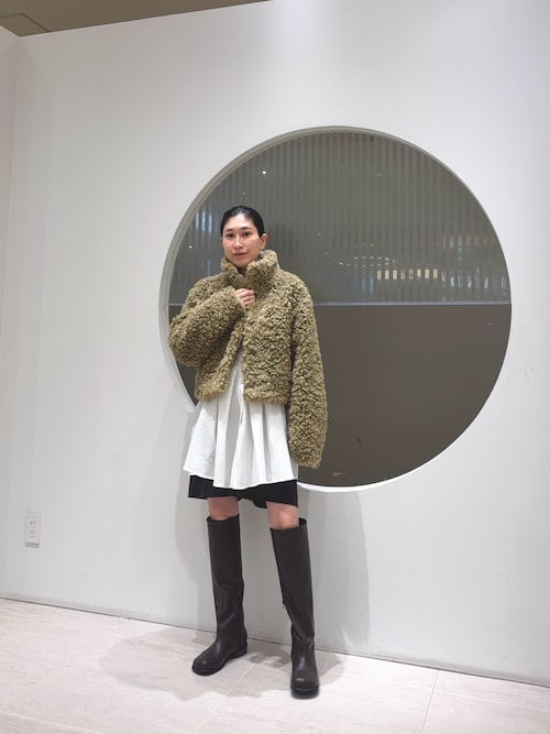 KBF（KBF）/プランプトゥロングブーツ セール】プランプトゥロングブーツ（ブーツ）｜KBF（ケイビーエフ）の