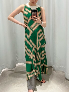 Ayaki Taguchiさん（レディース・158cm）の夏コーディネート