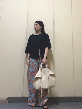 Ayaki Taguchiさん(レディース・158cm)の夏コーディネート