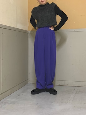 Ayaki Taguchiさん（レディース・158cm）の冬コーディネート