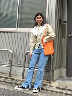 Ayaki Taguchiさん(レディース・158cm)の冬コーディネート