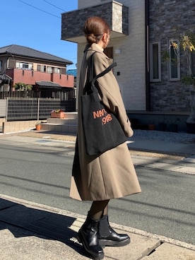 ずんさん（レディース・161cm）の冬コーディネート