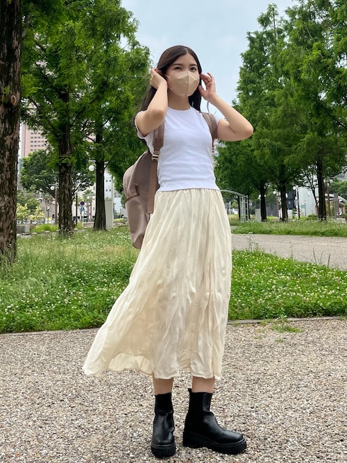 まあ様専用 HER. ワッシャー素材スカート