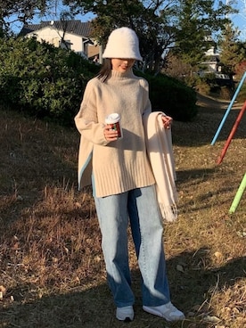 ずんさん(レディース・161cm)の冬コーディネート