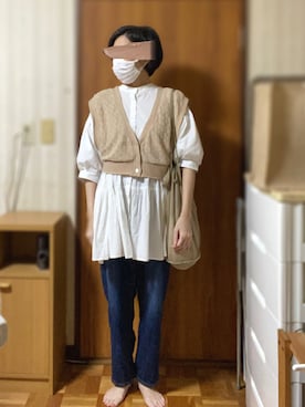 Yマンさん（レディース・162cm）の秋コーディネート