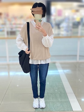 Yマンさん（レディース・162cm）の春コーディネート