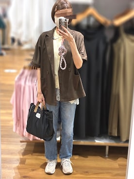Yマンさん(レディース・162cm)の秋コーディネート