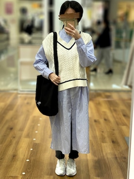 Yマンさん（レディース・162cm）の春コーディネート