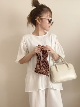  Chankanaさん（レディース・160cm）の夏コーディネート